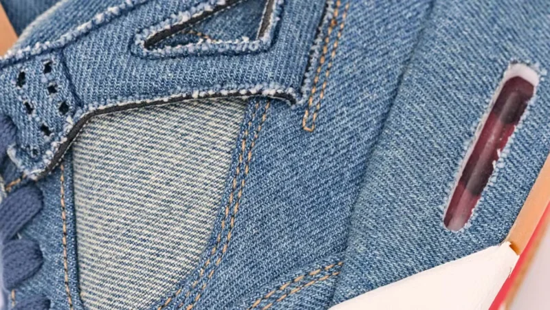 Levi's x Air Jordan 4 Denim Top Replica - Image 7