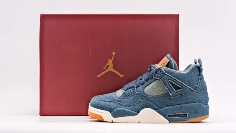 Levi's x Air Jordan 4 Denim Top Replica - Image 2